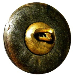 Pin shank - Shell with Brass Escutcheon (#35)